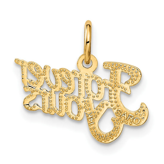 14K FOREVER YOURS Charm
