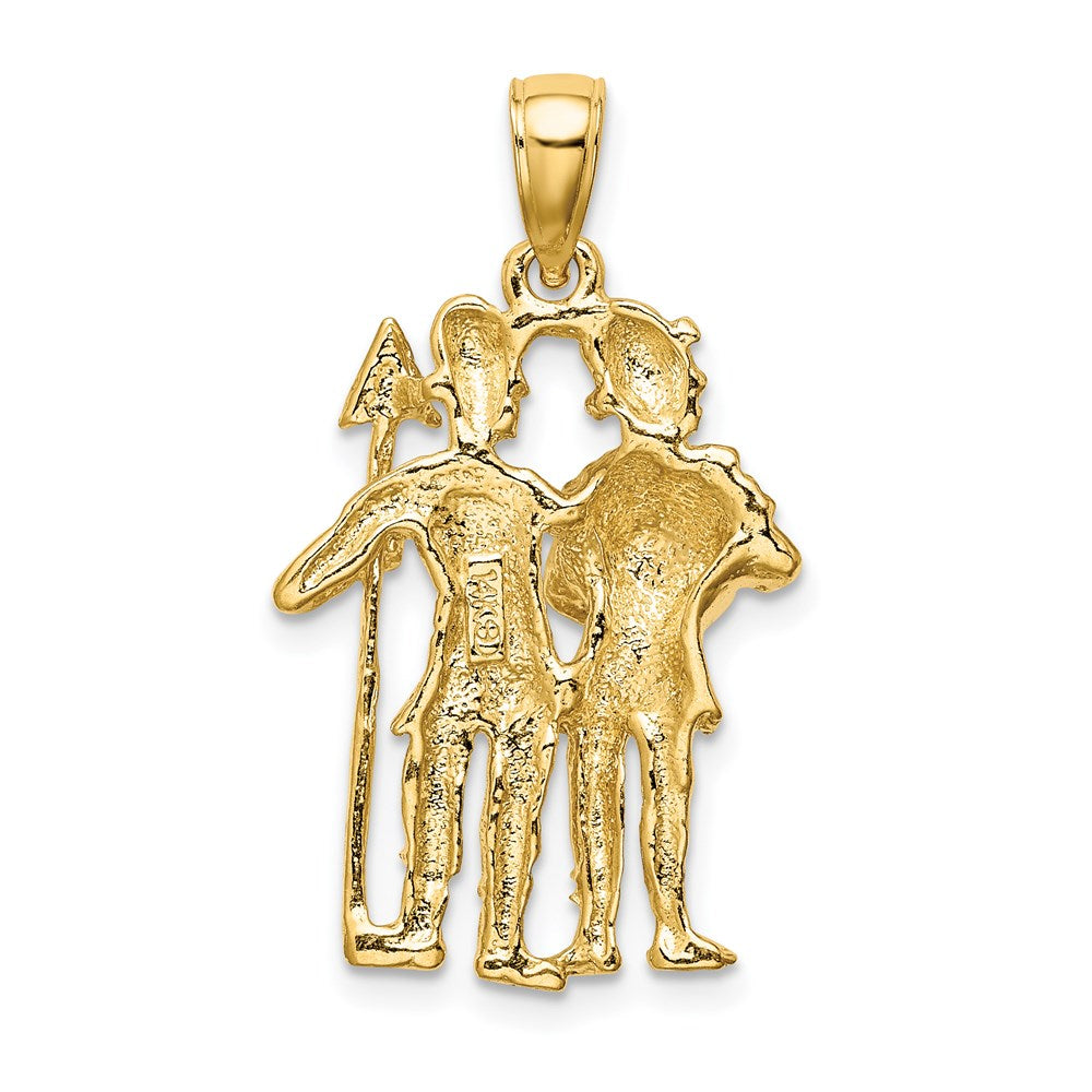 Gold Zodiac Pendant