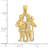 Gold Zodiac Pendant