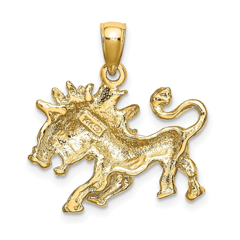 Gold Zodiac Pendant