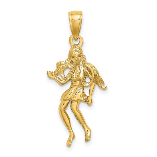 Gold Zodiac Pendant
