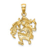 Gold Zodiac Pendant