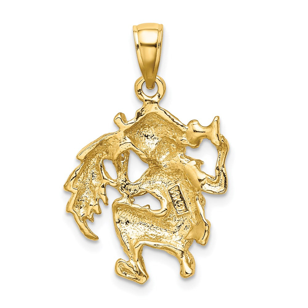 Gold Zodiac Pendant