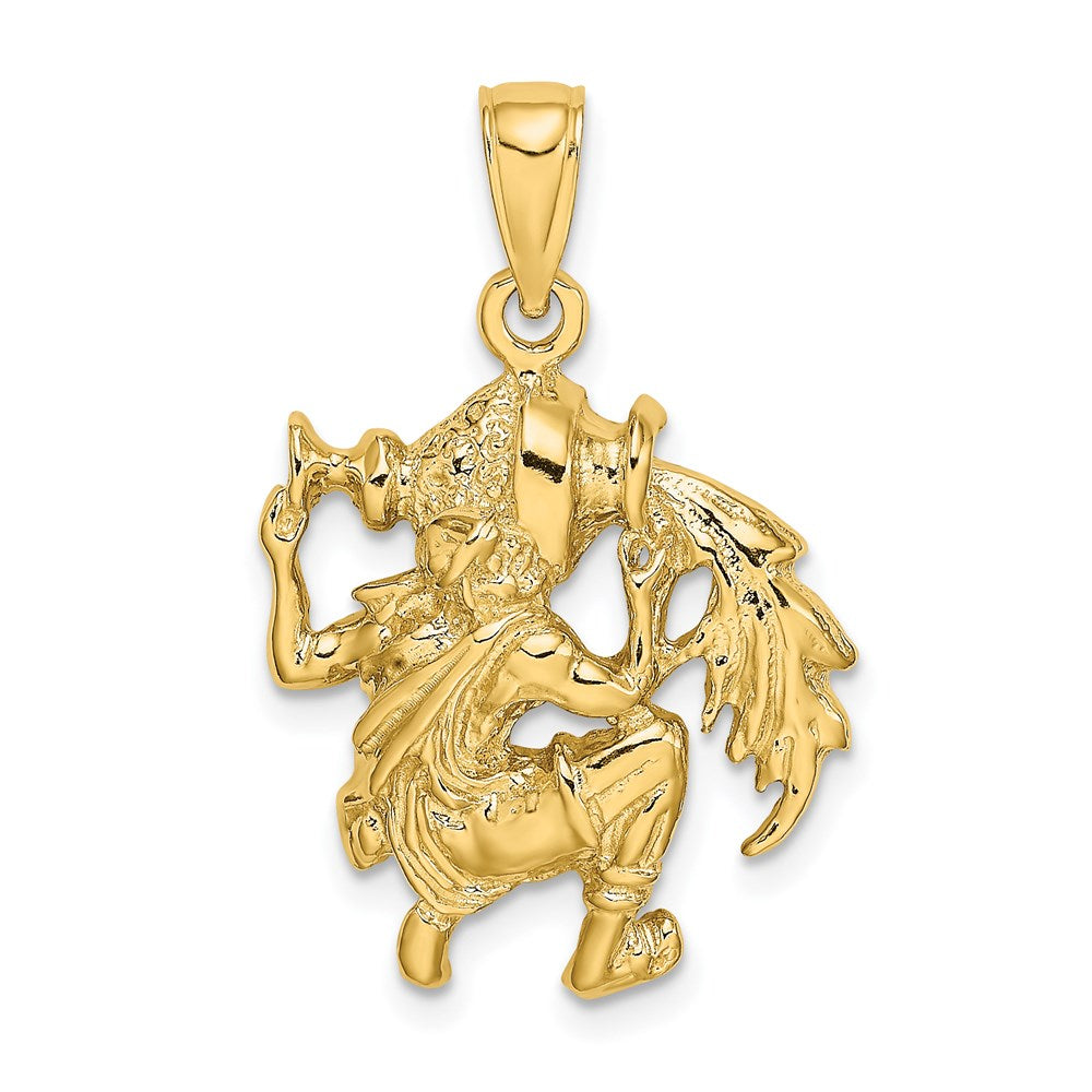 Gold Zodiac Pendant