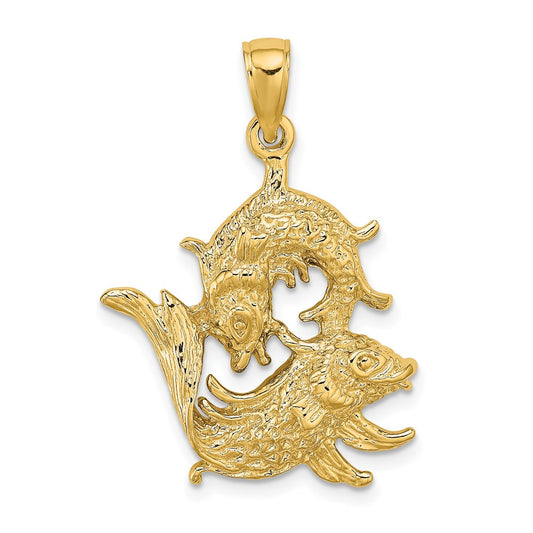 Gold Zodiac Pendant