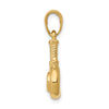 14k 3-D Blow Dryer Pendant