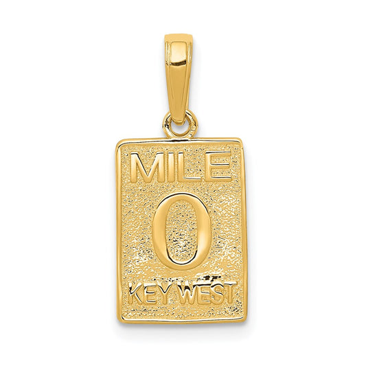 Gold Polished Key West Pendants