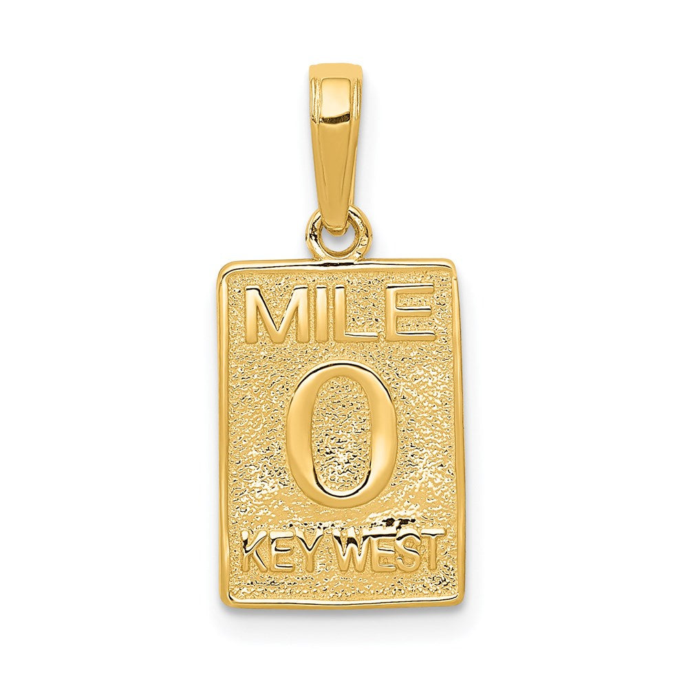 Gold Polished Key West Pendants