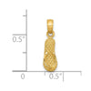 14k 3-D MYRTLE BEACH Single Flip-Flop Charm