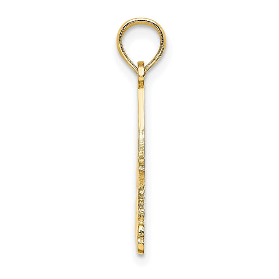 14k I HEART STONE HARBOR Sailboat Charm