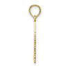 14k I HEART STONE HARBOR Sailboat Charm