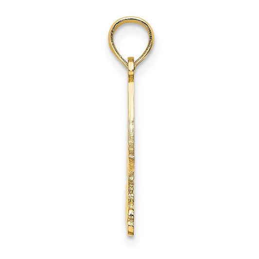 14k I HEART STONE HARBOR Sailboat Charm