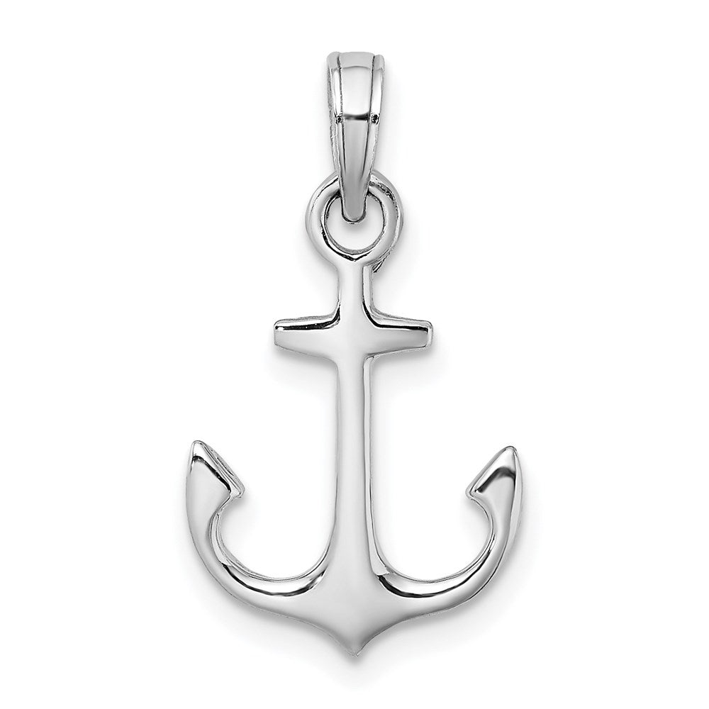 Gold Polished Anchor Pendants
