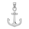 Gold Polished Anchor Pendants