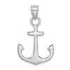 Gold Polished Anchor Pendants