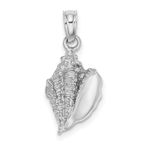 Gold Polished Sea Shell Pendants