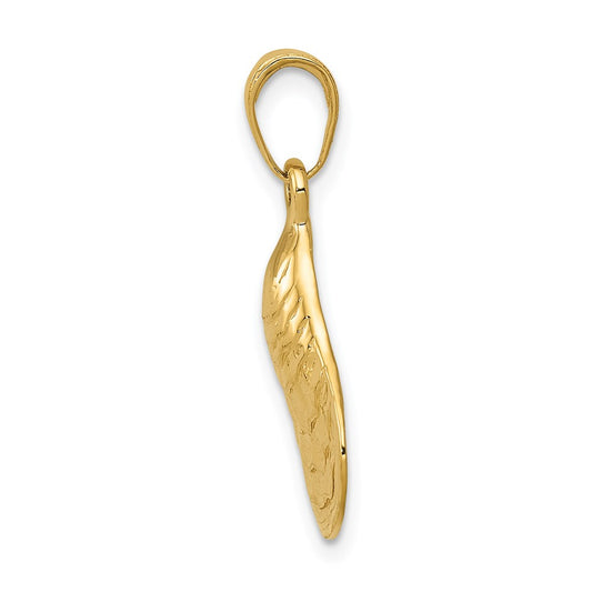 Gold Polished Sea Shell Pendants