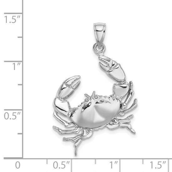 Gold Polished Crab Pendants
