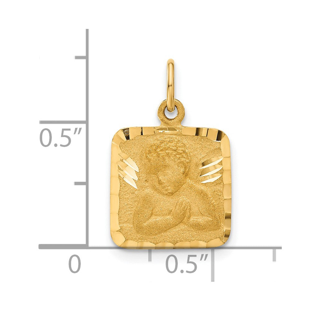 Gold Cherub Pendants
