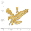 Gold Polished Eagle Pendants