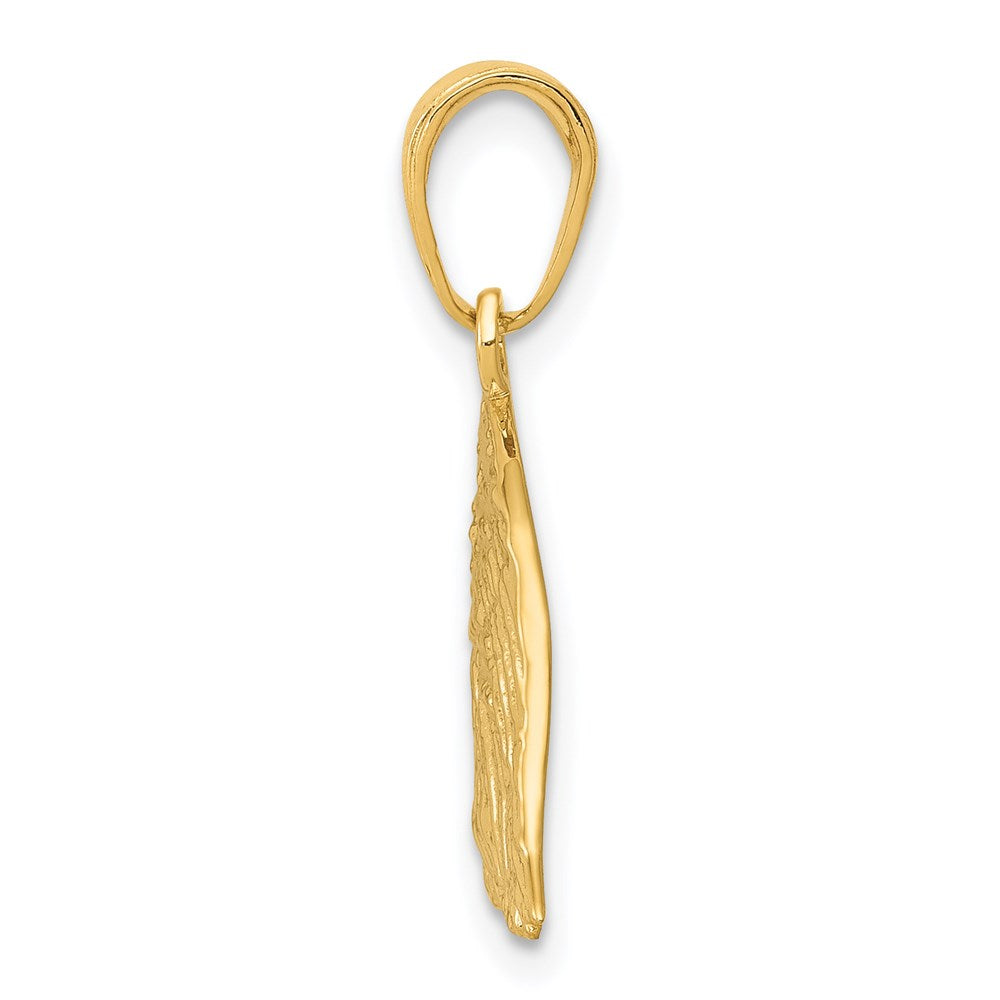 Gold Polished Eagle Pendants