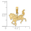 14k Horse Pendant