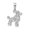 Gold Polished Dog Pendants