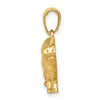 14k Pot Belly Pig Pendant