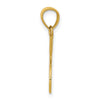 Gold Polished Golf Pendants