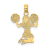 Gold Polished Sports Pendants