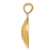 14k Domed Soccer Ball Pendant