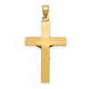 14k Polished Crucifix Pendant