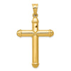 14K Crucifix Reversible to Cross Pendant