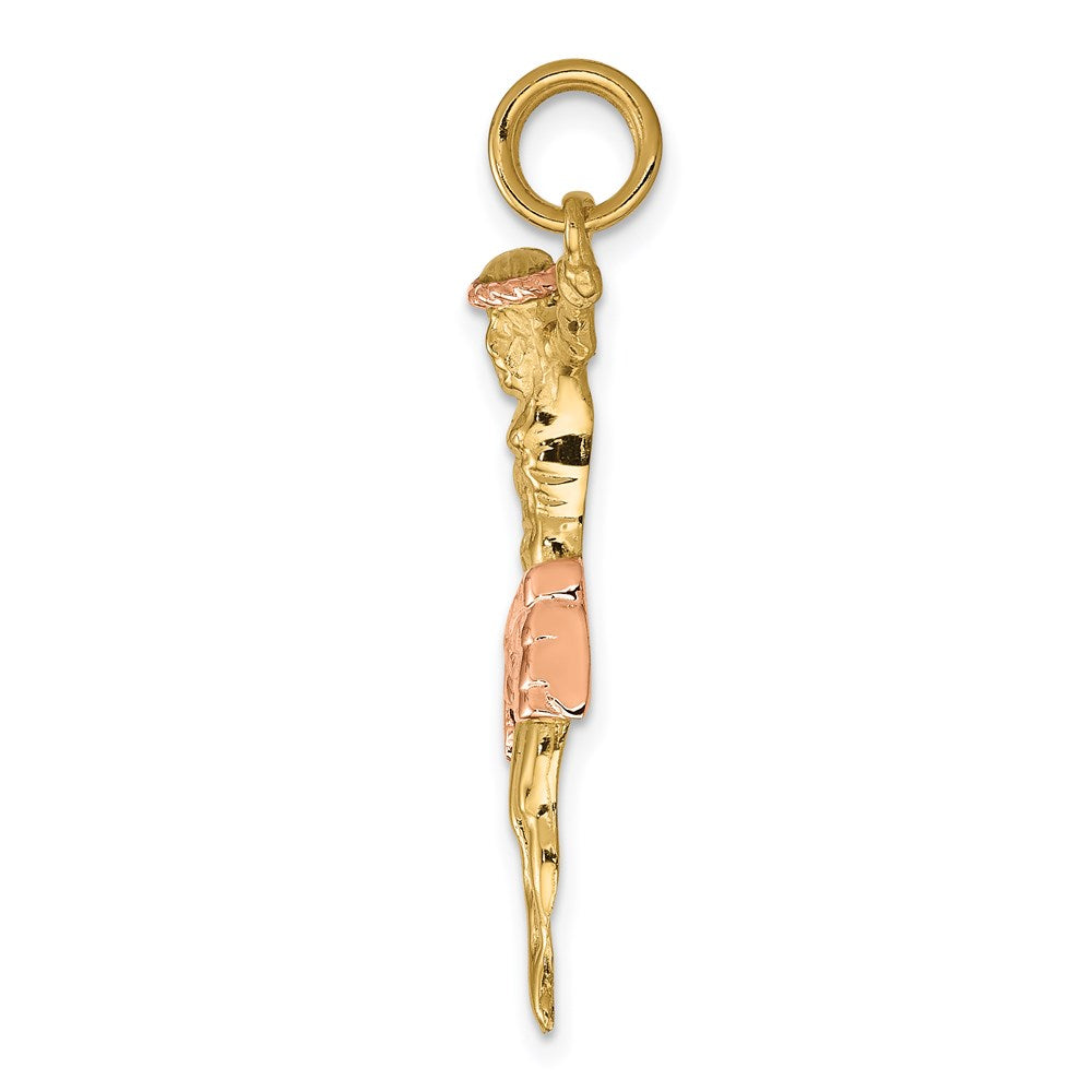 Gold Oval Corpus Pendants