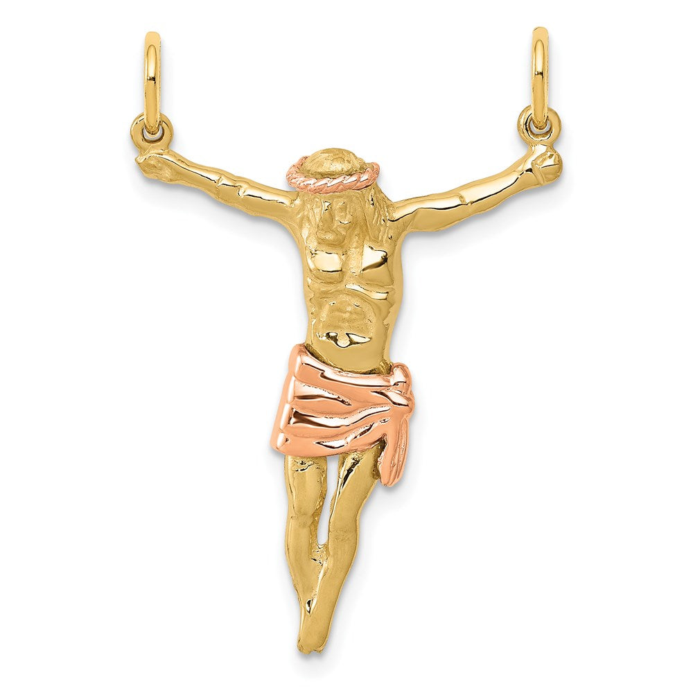 Gold Oval Corpus Pendants
