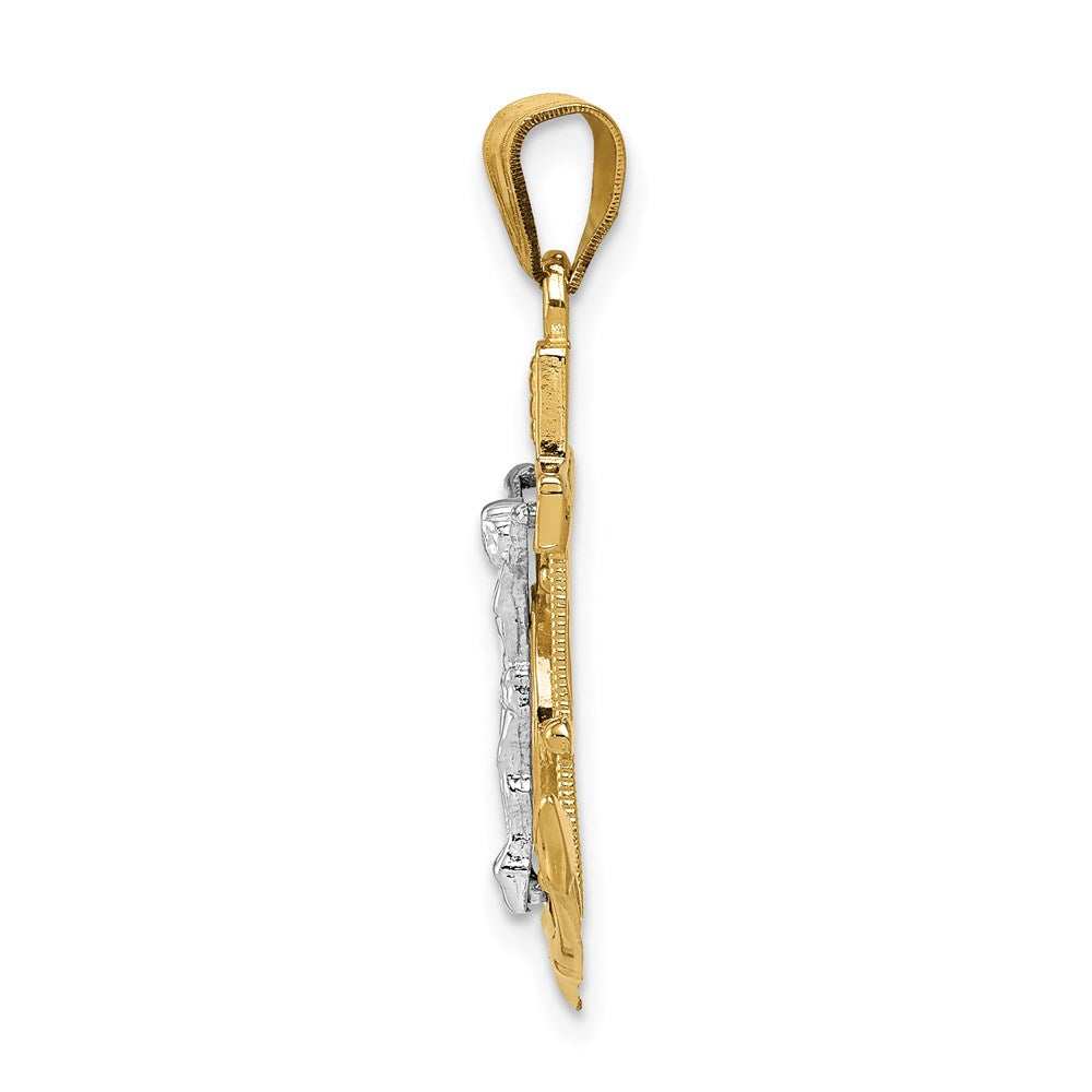 Gold Mariner Crucifix Pendants