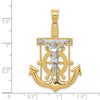 Gold Mariner Crucifix Pendants