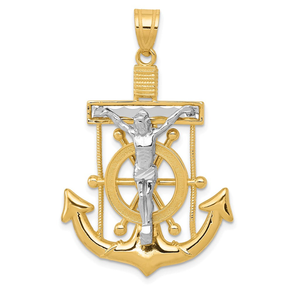 Gold Mariner Crucifix Pendants