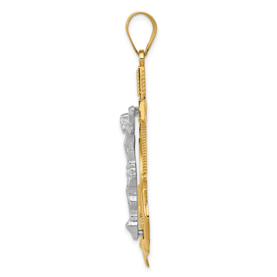 Gold Mariner Crucifix Pendants