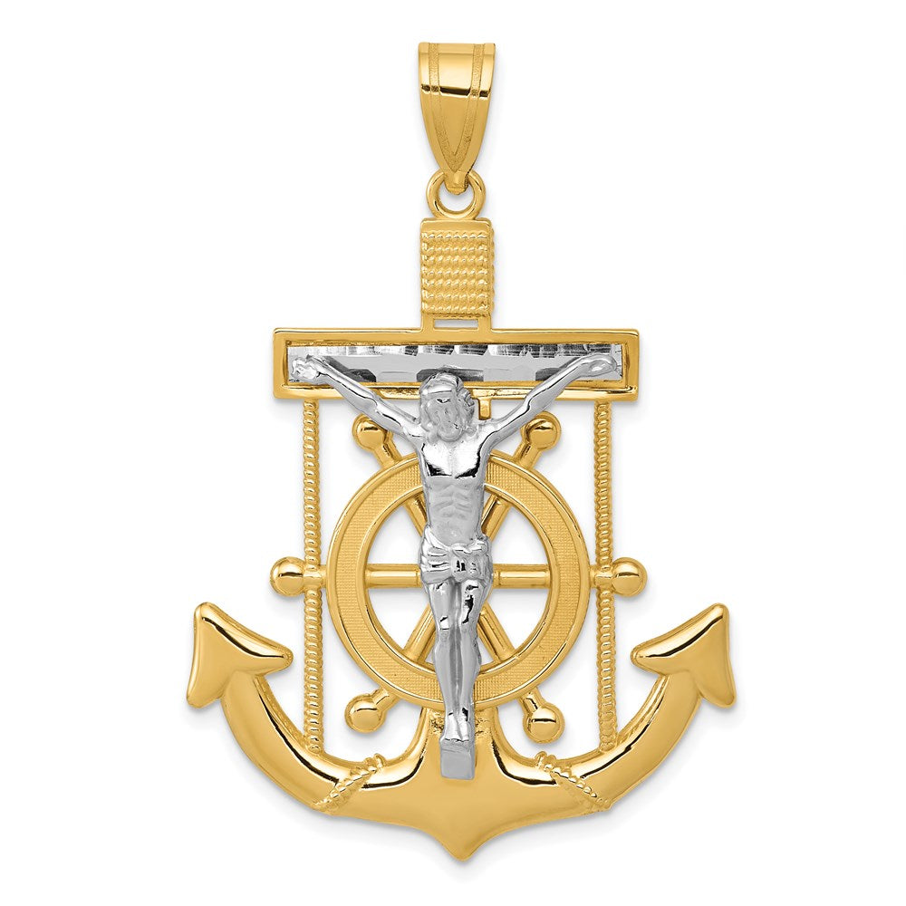 Gold Mariner Crucifix Pendants