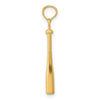 14k 3-D Baseball Bat Pendant