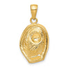 Gold Polished Sports Pendants
