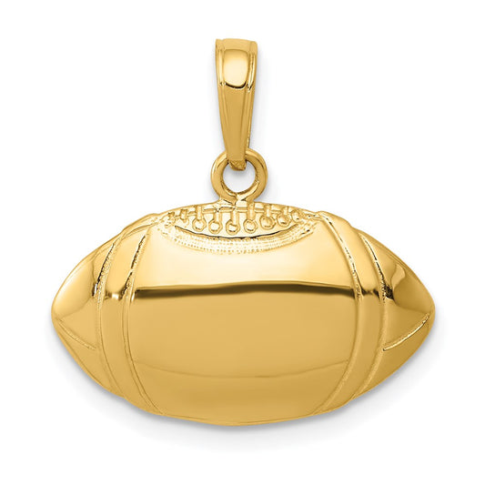 Gold Polished Sports Pendants