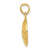 Gold Polished Basketball Pendants