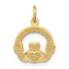 14k Claddagh Charm