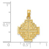 14k Jerusalem Cross Pendant