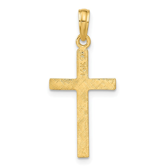 14k Latin Cross Pendant