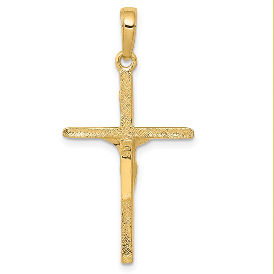 14k Crucifix Pendant