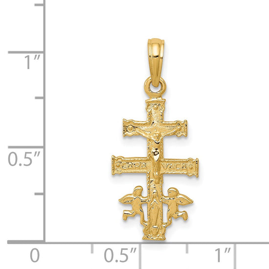Gold Crucifix Pendants