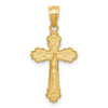 14k Small Crucifix Charm